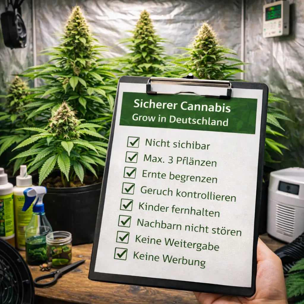 Tipps für legalen Cannabis Grow Deutschland